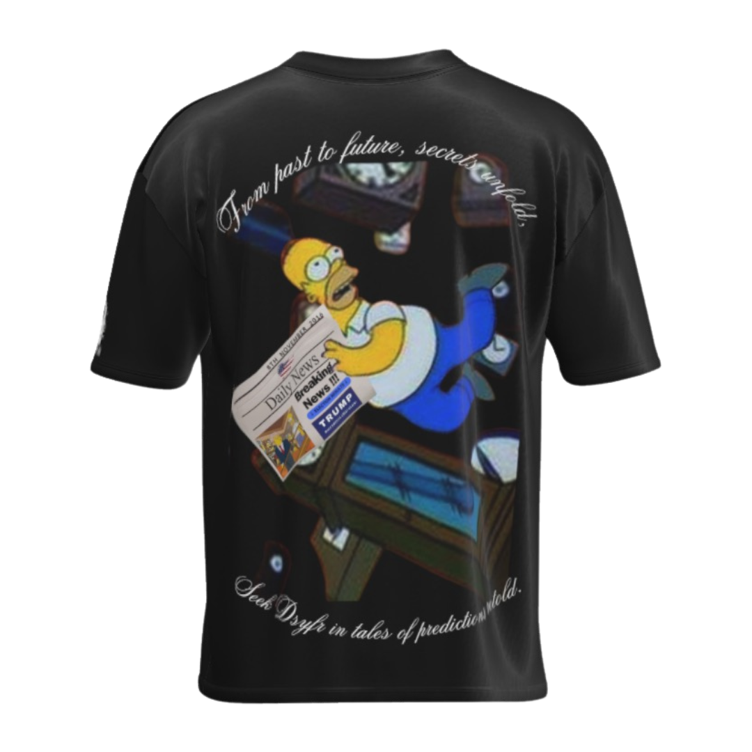 TRUMP PREDICTION Oversized T-Shirts